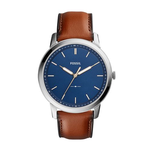 Relógio Fossil Masculino The Minimalist Prata