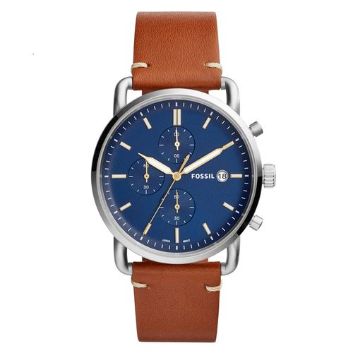 RELÓGIO FOSSIL MASCULINO CASUAL THE COMMUTER CHRONO MARROM - FS5401/0MN RELÓGIO FOSSIL MASCULINO CASUAL THE COMMUTER CHRONO MARROM - FS5401/0MN