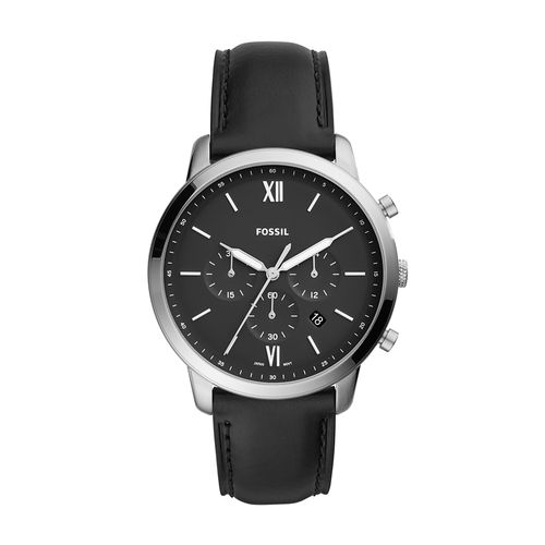 Relógio Fossil Masculino Neutra Chrono Prata - FS5452/0PN