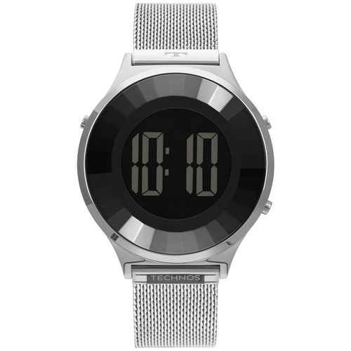 Relogio Technos Crystal Feminino Prata BJ3851AG/1P Relogio Technos Crystal Feminino Prata BJ3851AG/1P