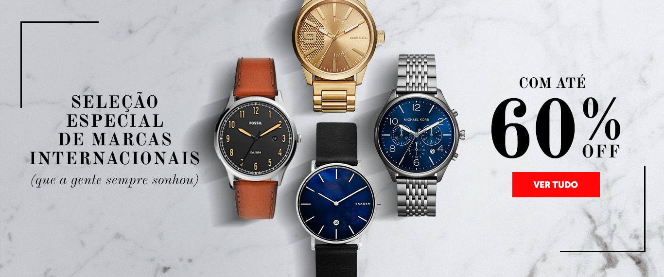 Internacionais com desconto