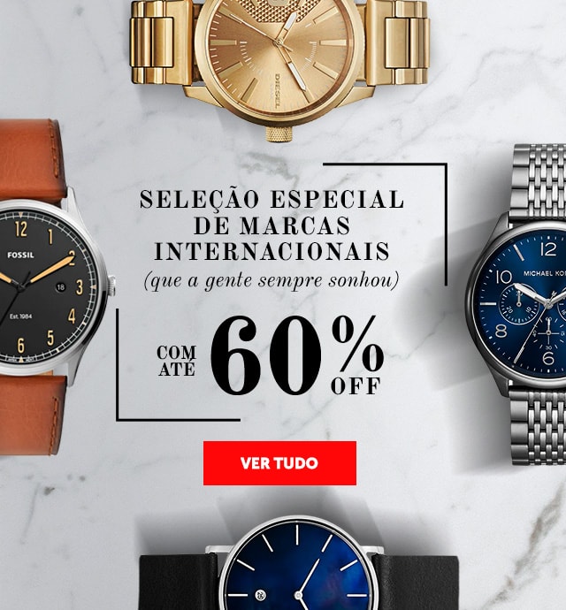 Internacionais com desconto