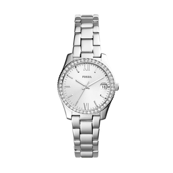 Relogio fossil prata feminino Clearance