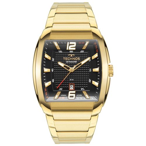 Relógio Technos Skymaster Masculino Dourado - 2115MWJ/1P 2115MWJ/1P