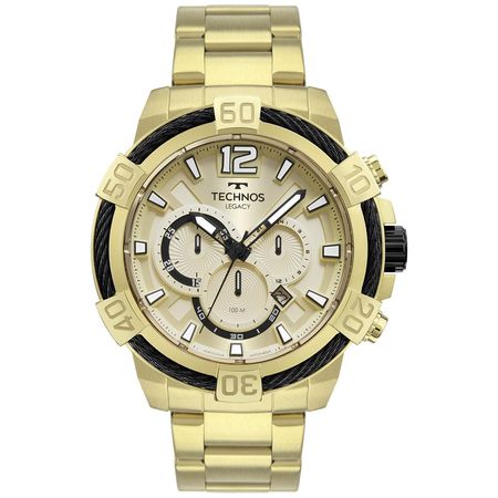 Relógio Technos Masculino Legacy Dourado - JS26AW/1D