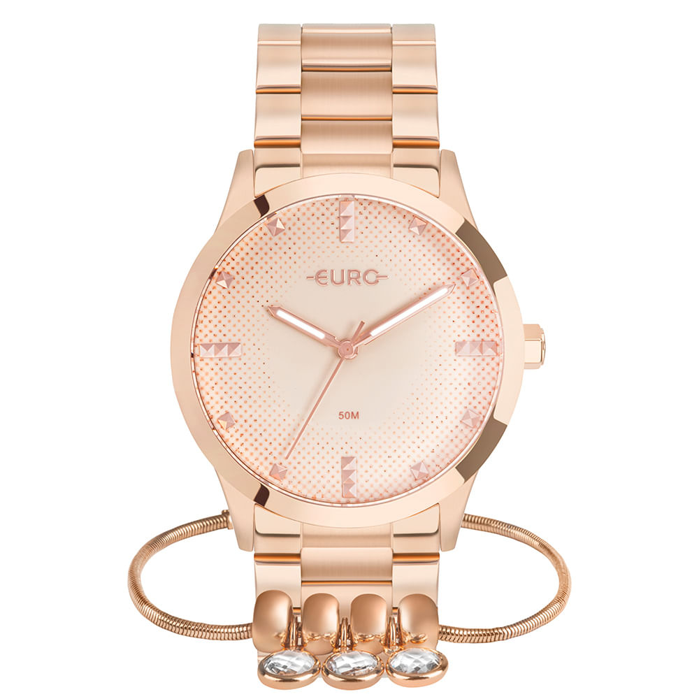 Kit Euro Feminino Glitter Fever Rosé