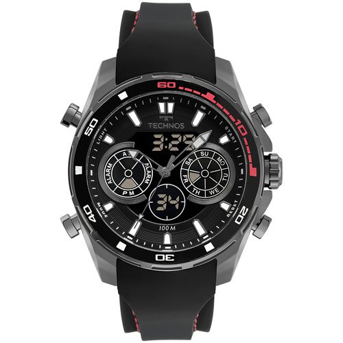 Relógio Technos Masculino Ts Digitech Preto