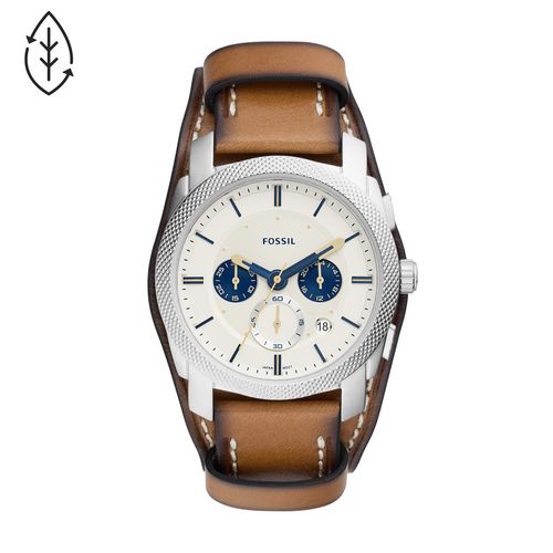 Relógio Fossil Masculino Machine Prata - FS5922/0KN