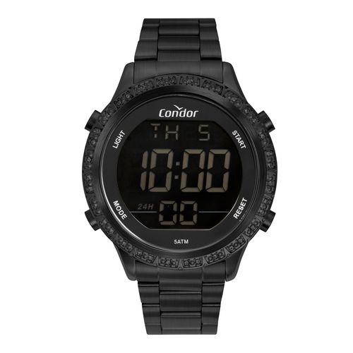 O-relogio-feminino-preto-Condor-tem-um-visual-hipnotizante-que-ira-conquistar-um-lugar-de-destaque-no-seu-guarda-roupa.-Com-aro-cheio-de-brilho-e-mostrador-digital-que-fara-muito-sucesso-em-todas-as-ocasioes.-Tamanho-da-caixa--42-cm. O-relogio-feminino-preto-Condor-tem-um-visual-hipnotizante-que-ira-conquistar-um-lugar-de-destaque-no-seu-guarda-roupa.-Com-aro-cheio-de-brilho-e-mostrador-digital-que-fara-muito-sucesso-em-todas-as-ocasioes.-Tamanho-da-caixa--42-cm.