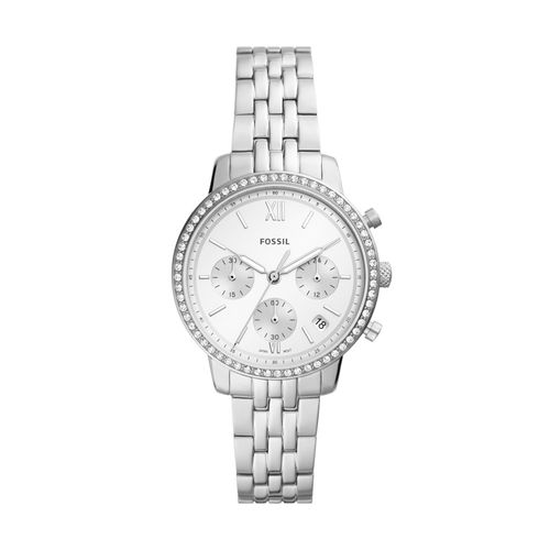 Relógio Fossil Feminino Neutra Chrono Prata - ES5217/1KN