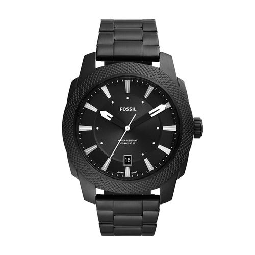 Relógio Fossil Masculino Machine Preto - FS5971/1PN