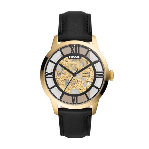 Relógio Fossil Masculino Townsman Dourado - ME3210/0DN