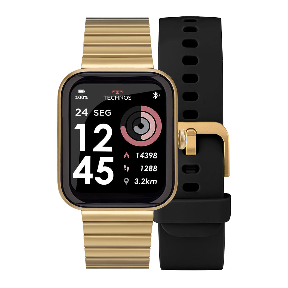 Relógio Smartwatch W26 Rose 44mm Original Touch - Conecta no