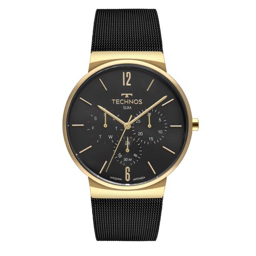 Relógio Technos Masculino Slim Bicolor