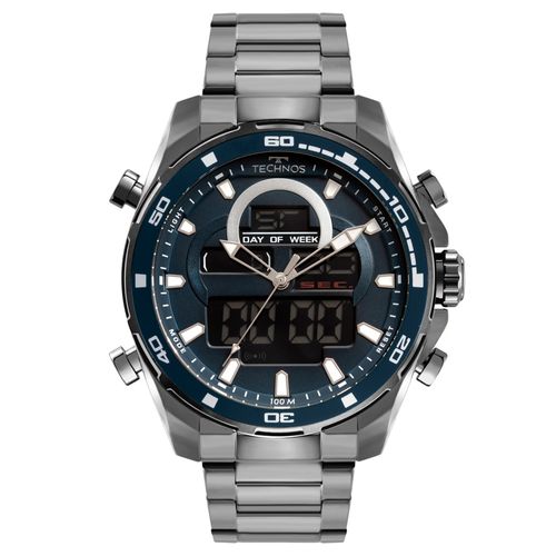 Relógio Technos Masculino Digitech Grafite