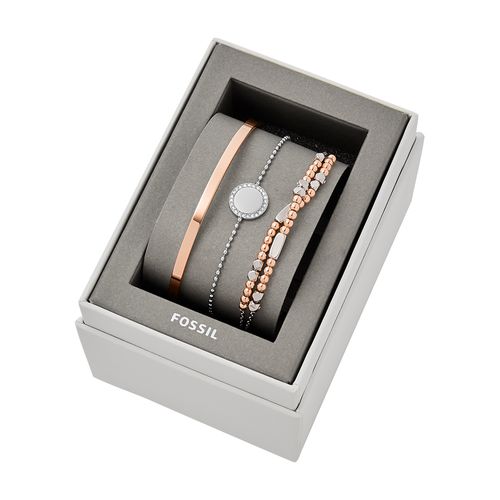 Pulseira Fossil Feminino Bicolor - JGFTSET1046/I