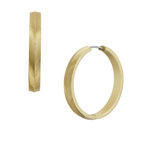 Brinco Fossil Dourado - JF04538710/I