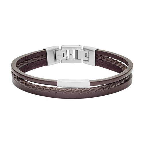 Pulseira Fossil Masculino Marrom - JF03323040/I