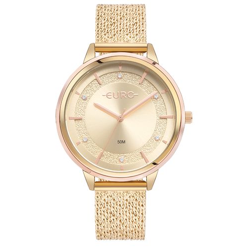 Relógio Euro Feminino Glitz Bicolor - EU2035YVK/4J