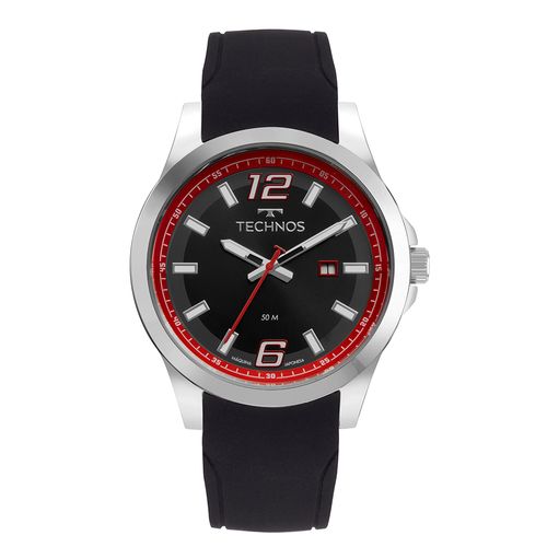 Relógio Technos Masculino Racer Prata - 2115TWQ/1P 2115TWQ/1P