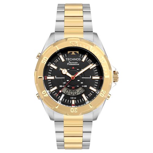 Relógio Technos Masculino Skydiver Bicolor