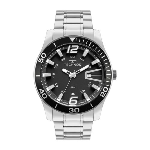 Relógio Technos Masculino Racer Premium Prata - 2115TXA/1P 2115TXA/1P