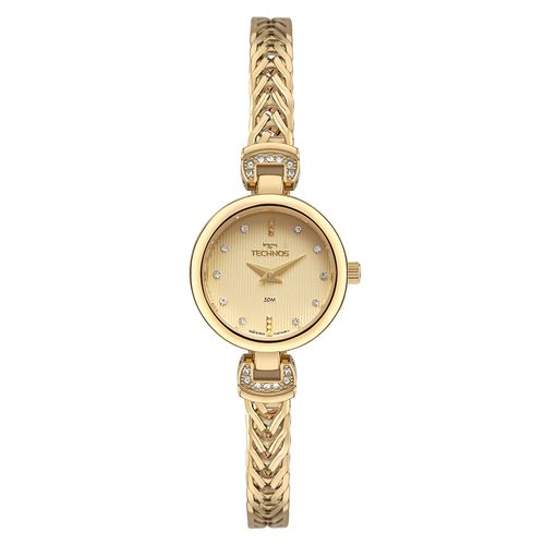 Relógio Technos Feminino Mini Joia Dourado