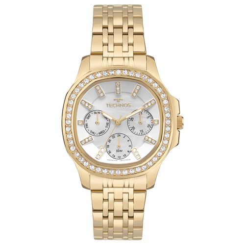 Relógio Technos Feminino St.moritz Dourado - 6P29AMF/1K 6P29AMF/1K