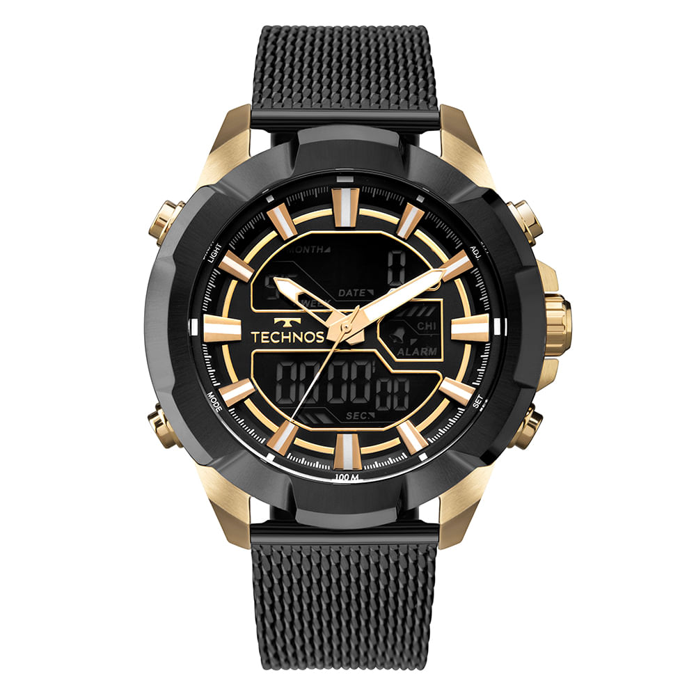 Relógio Technos Masculino Grafite Digitech - W23721AAB/1P
