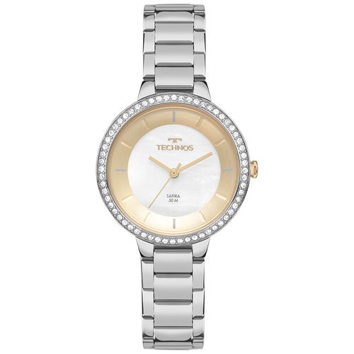 Relógio Technos Feminino Slim Prata - VJ21AD/1D VJ21AD/1D