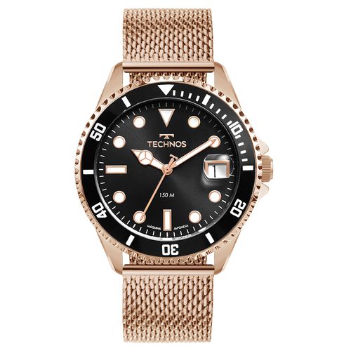 Relógio Technos Masculino Acqua Rosé