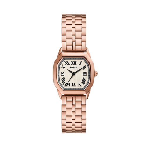 Relógio Fossil Feminino Harlow Rosé - ES5386/1JN - Relógio Fossil Feminino Fossil Fem Rosé - ES5386/1JN