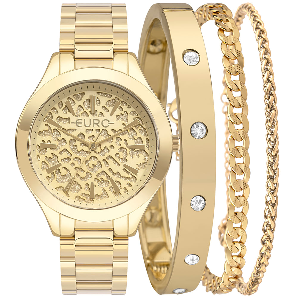 Kit Euro Feminino Soul Dourado