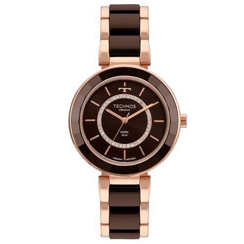 Relógio Technos Feminino Cerâmica Rosé