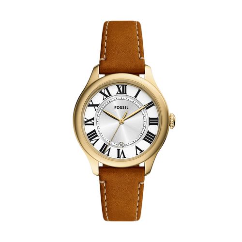 Relógio Fossil Feminino Gilmore Dourado - ES5397/0KN - Relógio Fossil Feminino Fossil Dourado - ES5397/0KN