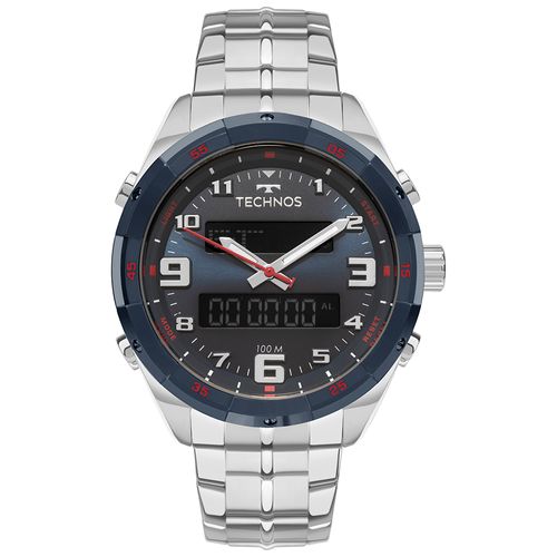 Relógio Technos Masculino Ts Digitech Bicolor