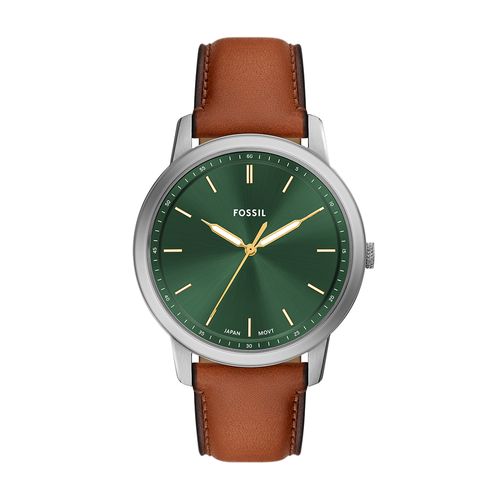 Relógio Fossil Masculino Minimalist Prata - FS6094/0VN - Relógio Fossil Feminino Minimalist - FS6094/0VN