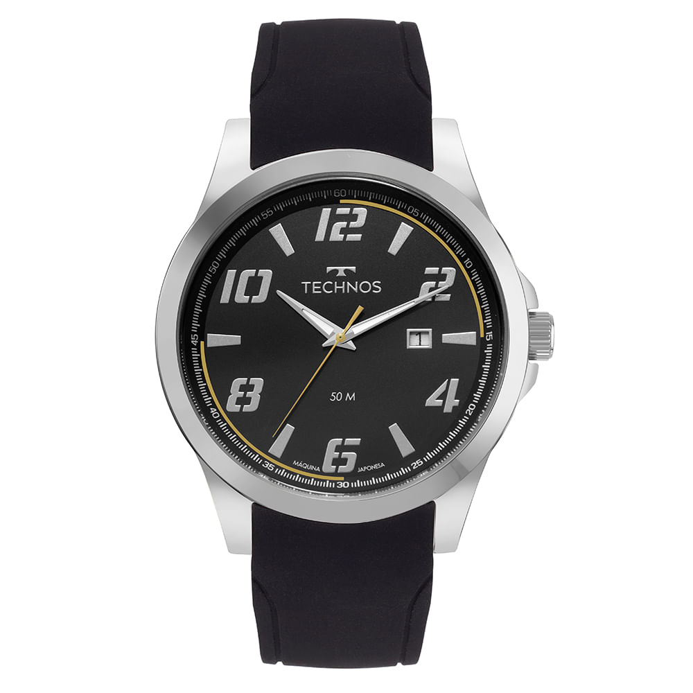 Relógio Masculino Technos Legacy Prata Cronógrafo - JS152MAQAB/1P