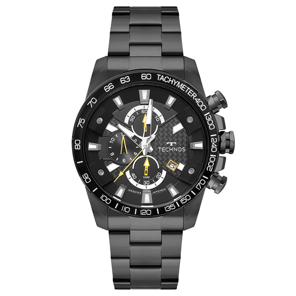 Relógio Technos Masculino Ts Carbon Grafite - JS25BBI/1P