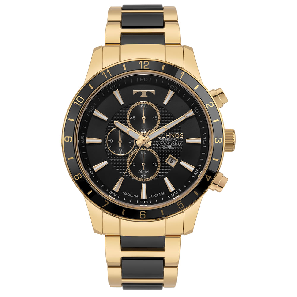Relógio Technos Masculino Analógico Dourado JS25AL/4X | Time