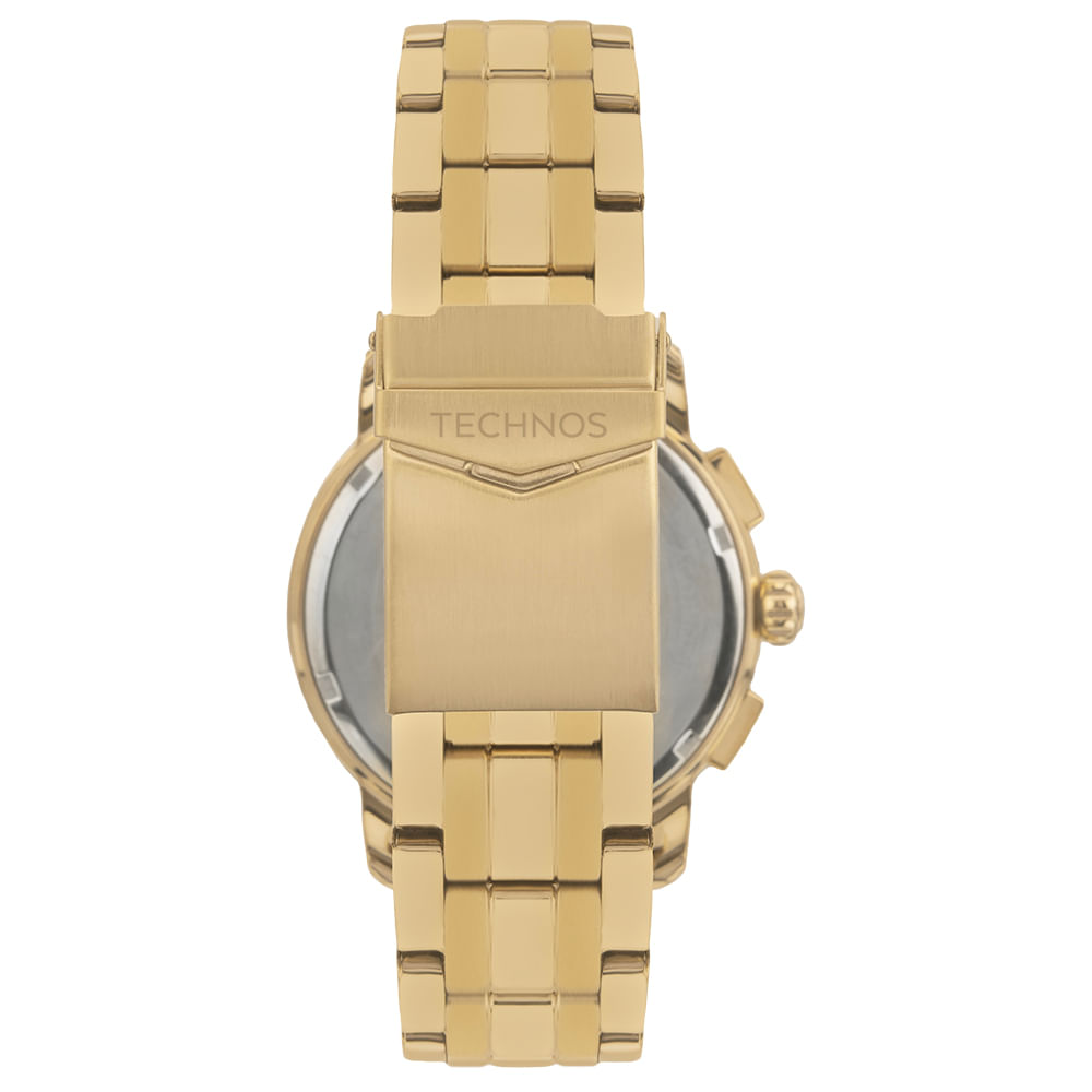 Relógio Technos Masculino Dourado Grandtech - JS15ENV/1K