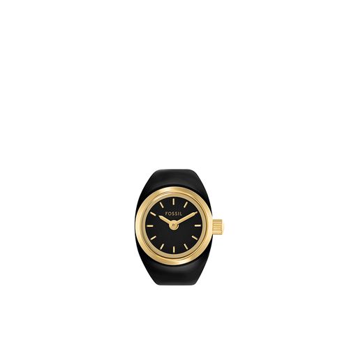 Relógio Anel Fossil Feminino Dourado - ES5413/1PN - Relógio Fossil Feminino Watch Ring - ES5413/1PN