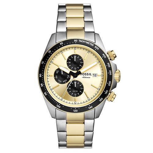 Relógio Fossil Masculino Autocross Bicolor - FS6126/1DN