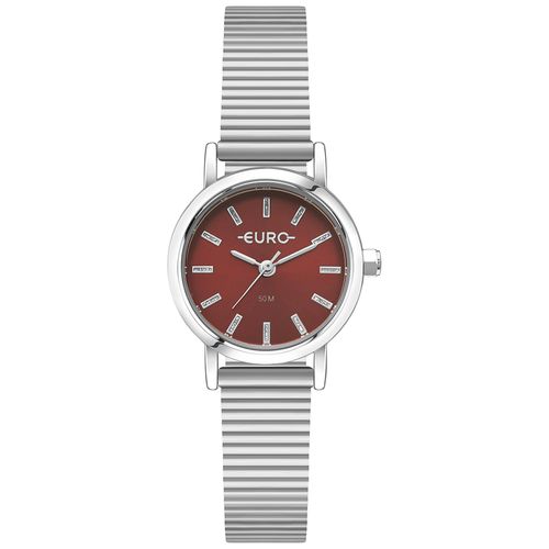 Relógio Euro Feminino Mini Lux Prata - EU2035YZP/4R - Relógio Euro Feminino Mini Prata - EU2035YZP/4R