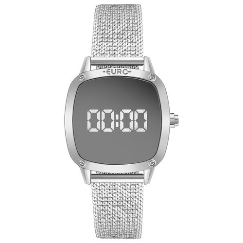 Relógio Euro Feminino Fashion Fit Reflexos Prata - EUMD2392AE/4K - Relógio Euro Feminino Ff Reflexos Prata - EUMD2392AE/4K