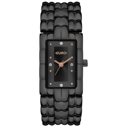 Relógio Euro Feminino Unique Preto - EU2035YZA/4P