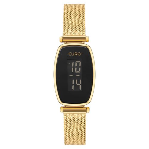 Relógio Euro Feminino Fashion Fit Glam Dourado - EUJHS43AAB/4D - Relógio Euro Feminino Ff Glam Dourado - EUJHS43AAB/4D