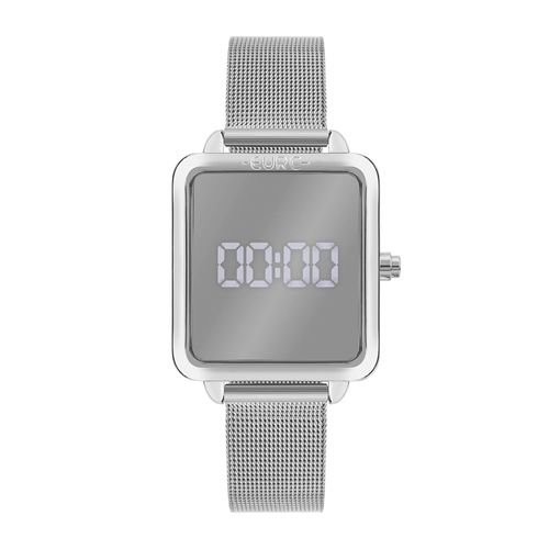 Relógio Euro Feminino Fashion Fit Reflexos Prata - EUDS8054AD/4K