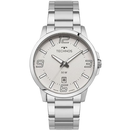 Relógio Technos Masculino Racer Prata - 2315LBA/1B