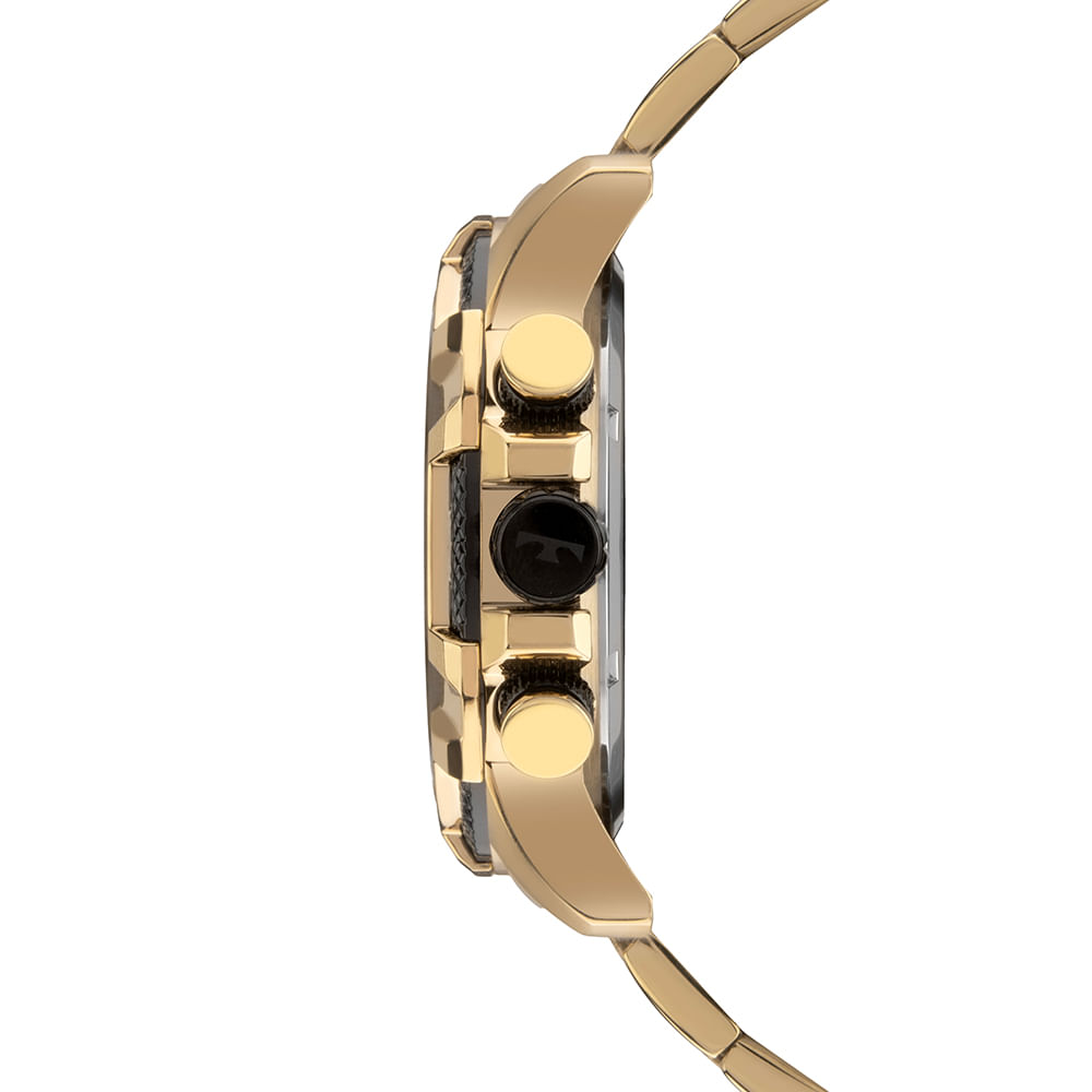Relógio Technos Masculino Ts Carbon Dourado - JS25BCX/1P